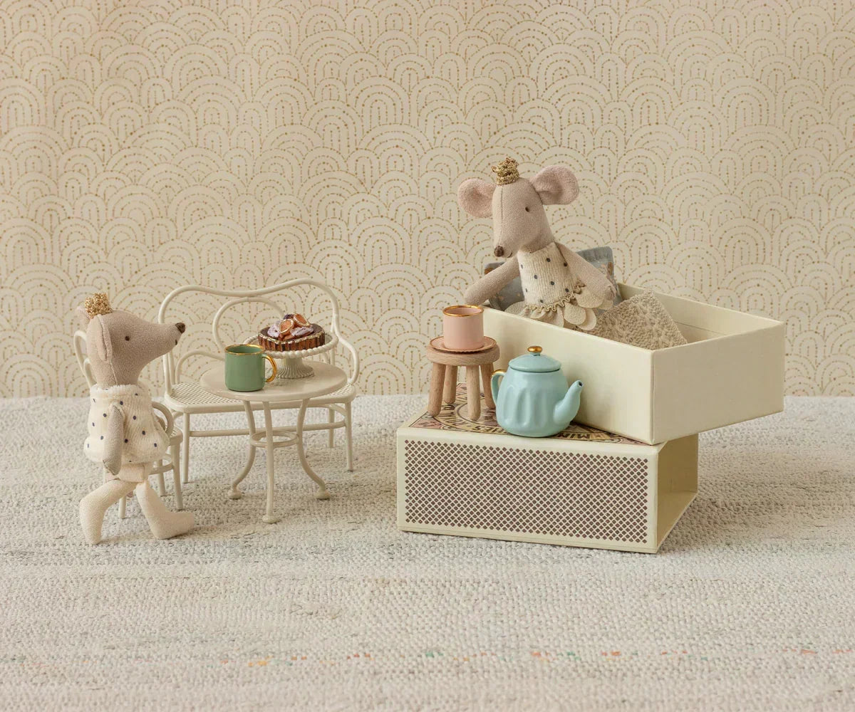 Maileg Royal Twins in Box Little Brother & Sister in Matchbox