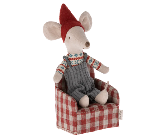 Maileg Chair, Mouse - Red
