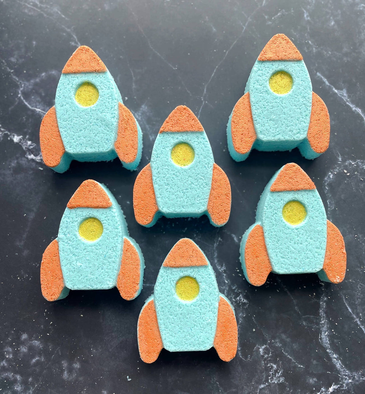 Rocket Ship Bath Bomb
