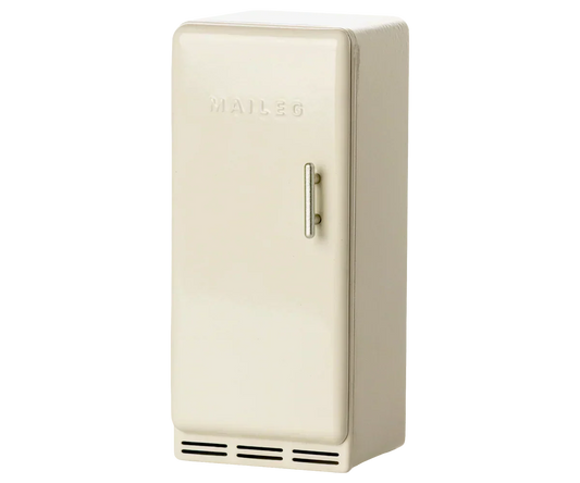 Maileg Metal Fridge, Mouse - Off white