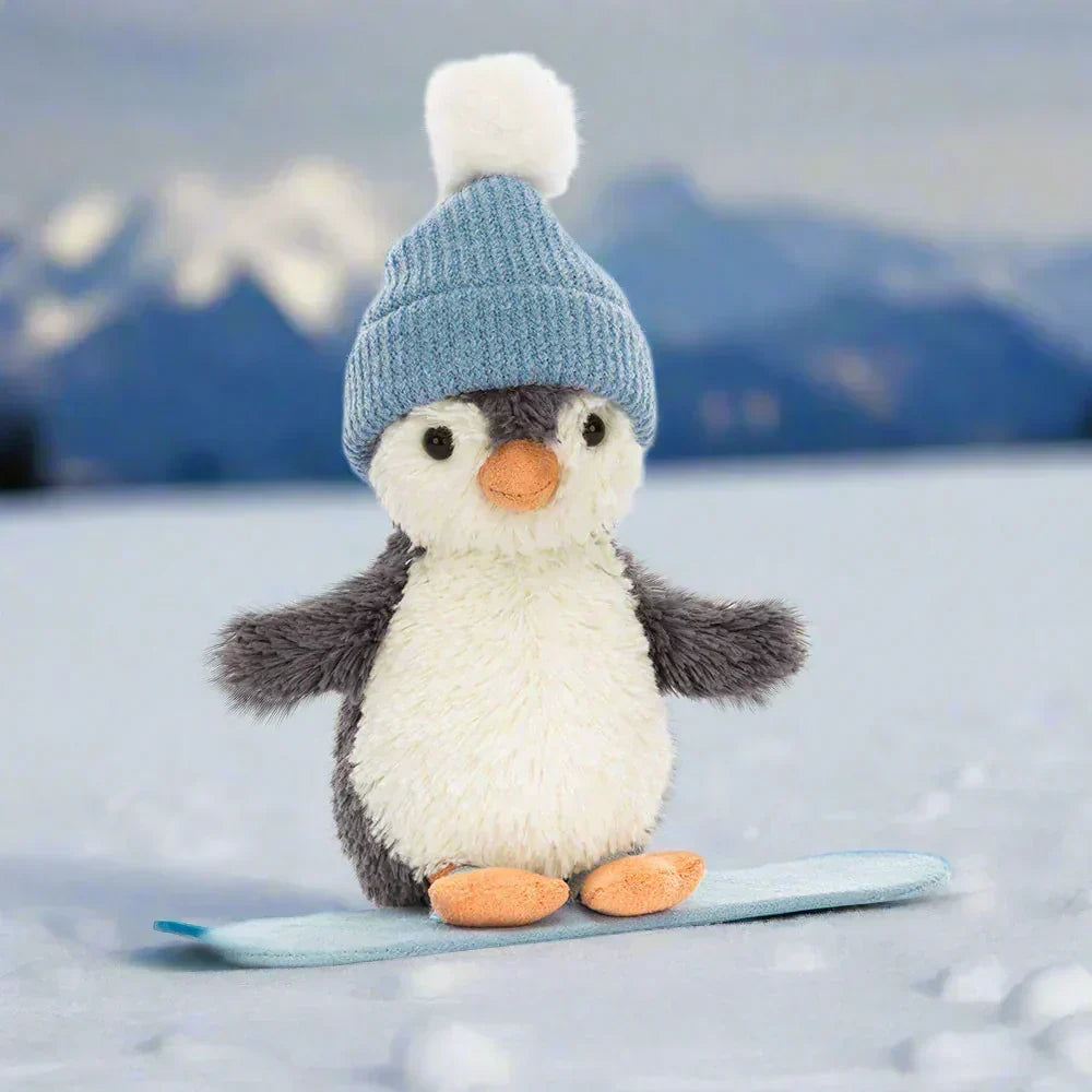 Peanut Penguin Snowboarding