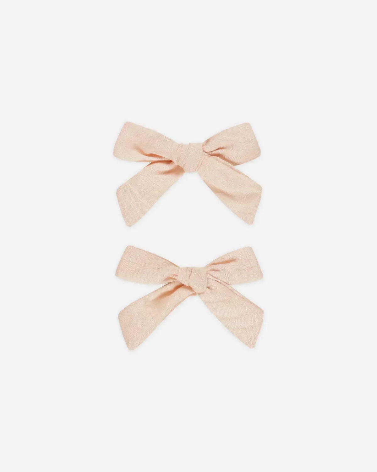 Rylee + Cru Bows, Set of 2 || Shell