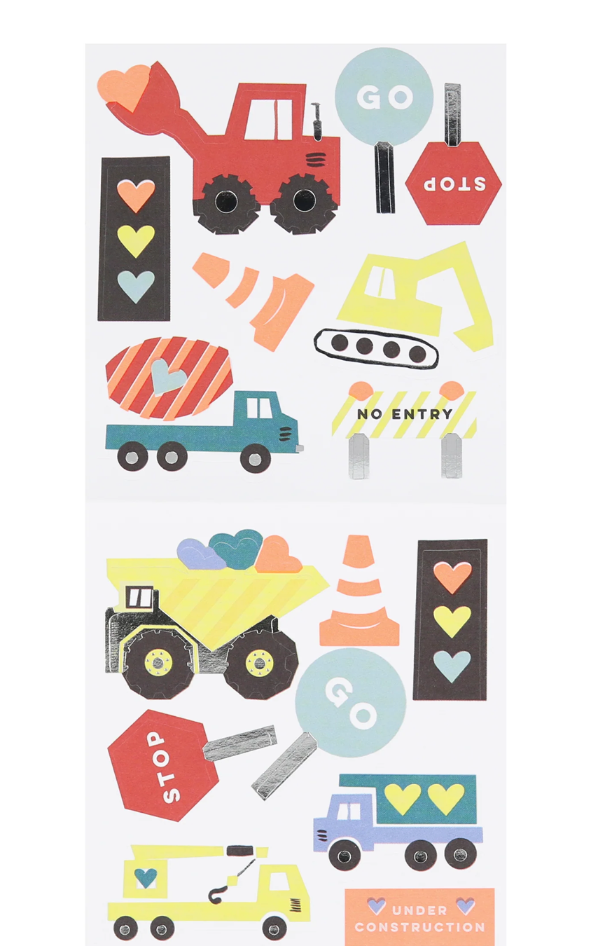 Meri Meri Truck Kids Valentine's Card  Set