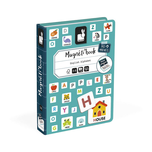 Janod English Alphabet Magneti'Book