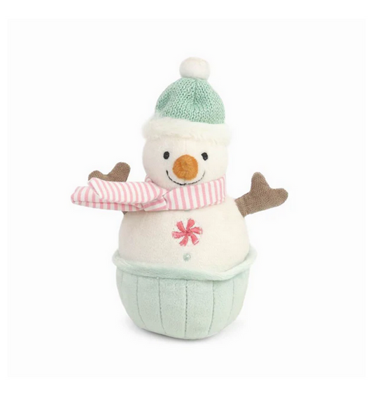 Mon Ami Mini Ami Snowman Cupcake Chime Toy