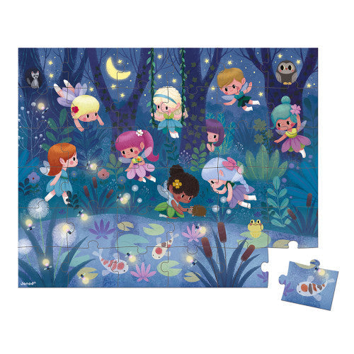 Fairies and Waterlilies Suitcase Puzzle