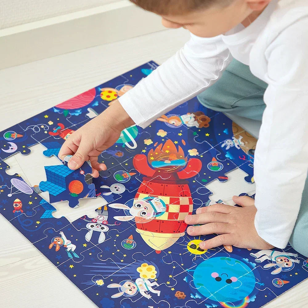 Janod Puzzle Rocket- 54 pcs