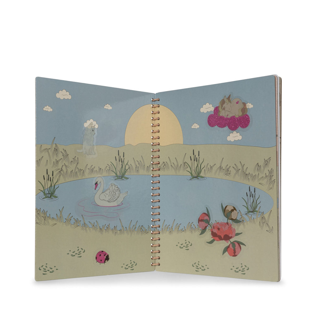 Konges Slojd My Sticker Book Pink